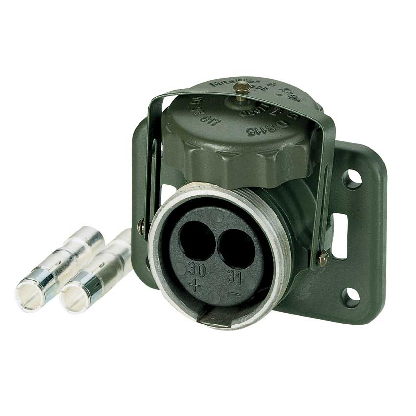 2 Pole Military Sockets Military Trailer Plugs & Sockets Product