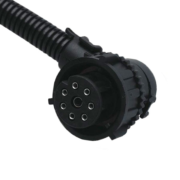8 Way SWS Bayonet Conn. Plug With Straight to NW10 (7+1) 8 Way SWS Bayonet Conn. Plug With Straight to NW10 (7+1)