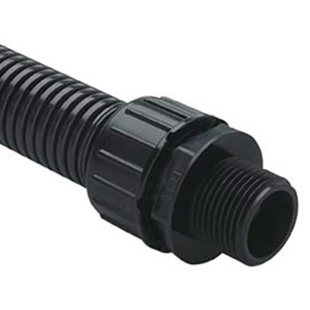 Threaded Three Part Straight Fitting Threaded Three Part Straight Fitting