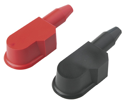 PVC Black Battery Term Cover Straight For 20mm² Cable PVC Black Battery Term Cover Straight For 20mm² Cable