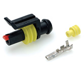 Superseal 1 way Connector Kit Female for 0.50-1.50mm cable