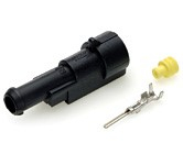 Superseal 1 way Connector Kit Male for 0.50-1.50mm cable
