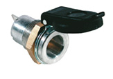 2 Pole Socket With Cover With Blade Terminals